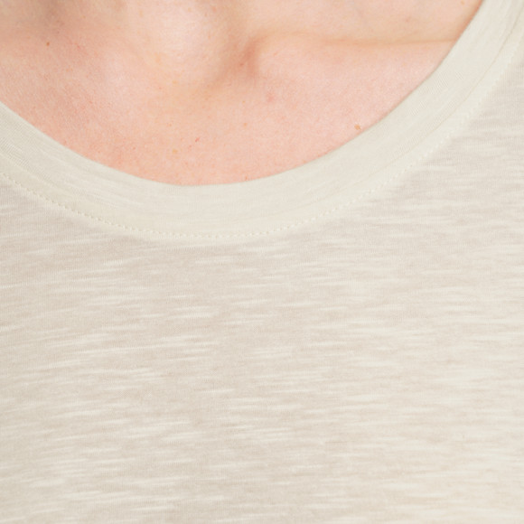 Damen Langarmshirt unifarben