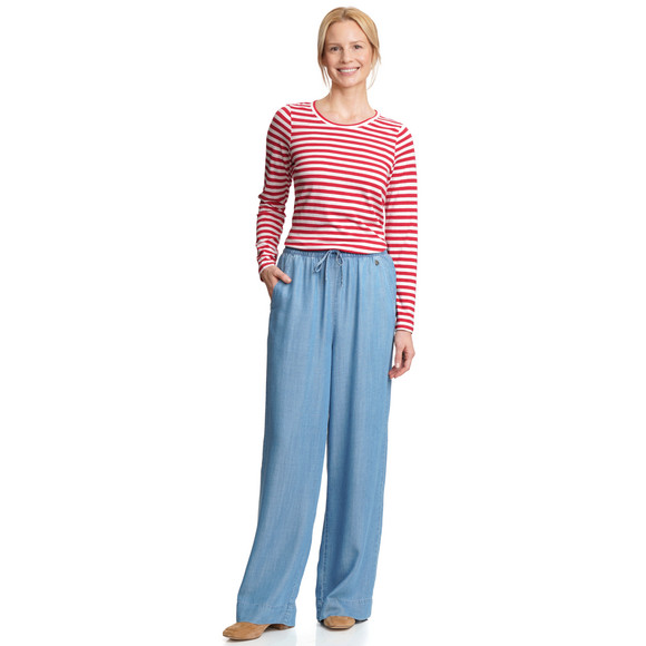 Damen Langarmshirt im Streifen-Look