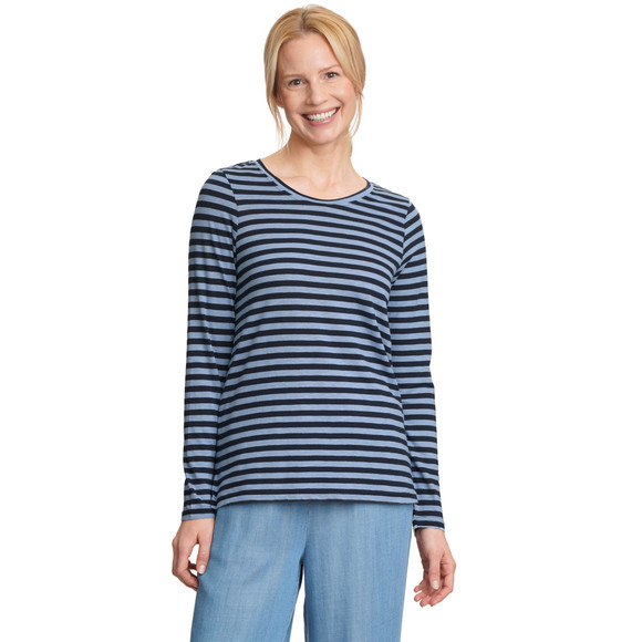 Damen Langarmshirt im Streifen-Look