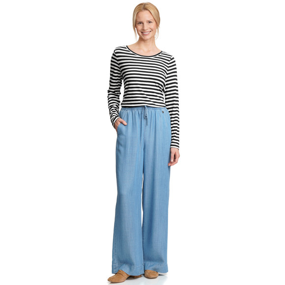 Damen Langarmshirt im Streifen-Look