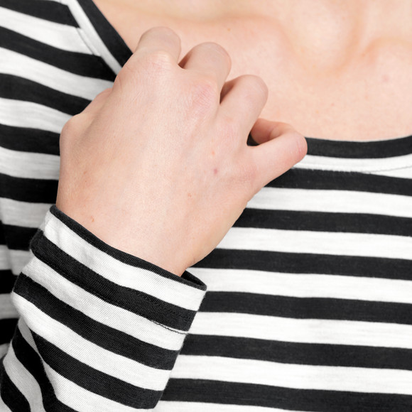 Damen Langarmshirt im Streifen-Look