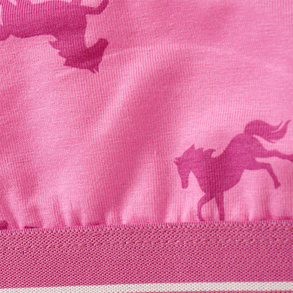 2 bustiers voor meisjes met paardenmotieven