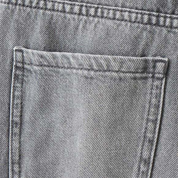 Mädchen Wide-Leg-Jeans mit Gürtel