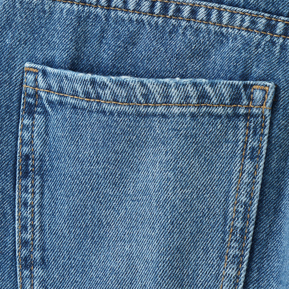 Jeans met wijde pijpen voor meisjes met riem