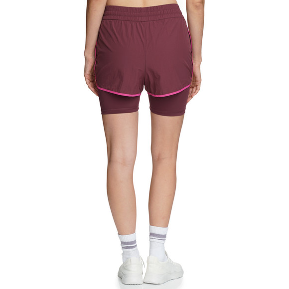 Damen Sport-Shorts zweilagig