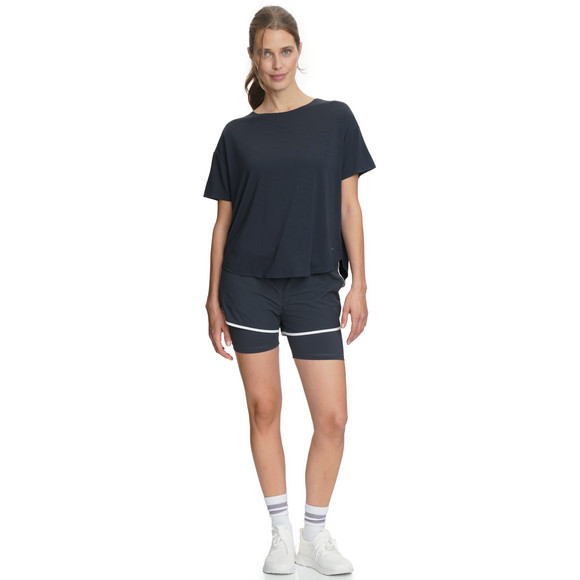 Damen Sport-Shorts zweilagig