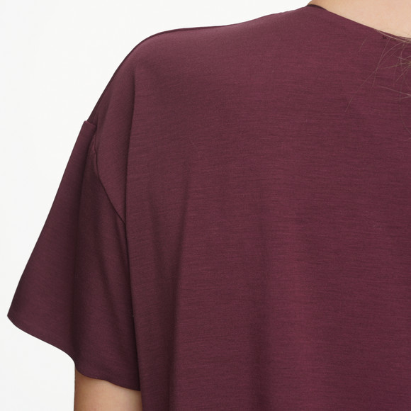 Damen Sport T-Shirt unifarben