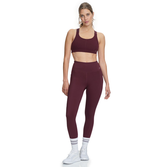 Damen Sport-Bustier unifarben