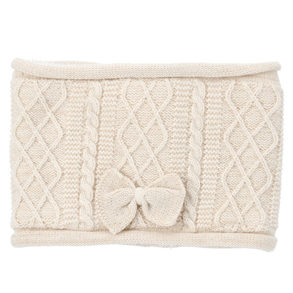 Babymuts met decoratieve strik