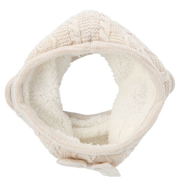 Babymuts met decoratieve strik