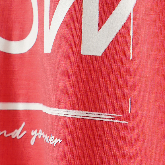 Mädchen Sport-T-Shirt mit Schriftzug