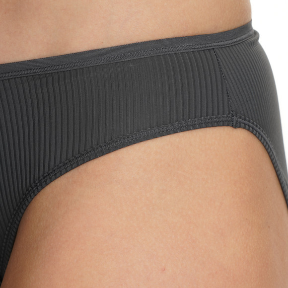 3 Damen Slips mit Rippstruktur