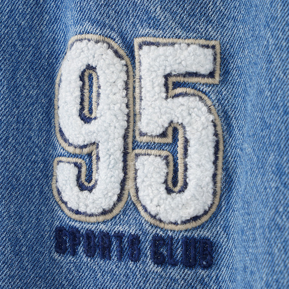 Jungen Jeansjacke mit Kapuze