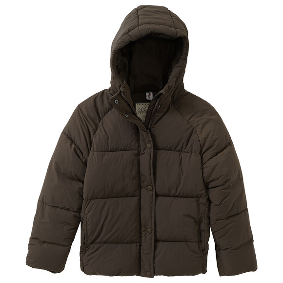 Mädchen Steppjacke mit Kapuze