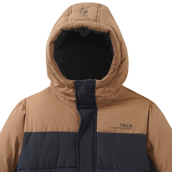 Jungen Winterjacke mit Schneefang