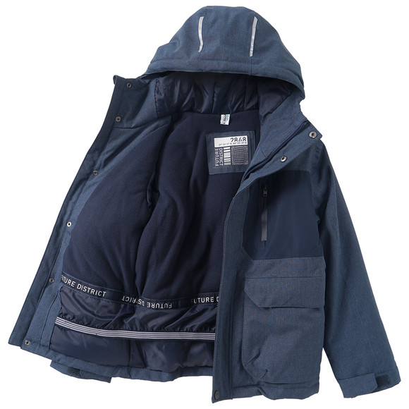 Jungen Schneejacke mit Kapuze