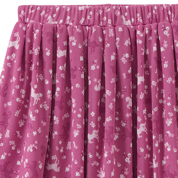 Mädchen Rock mit Pferde-Allover