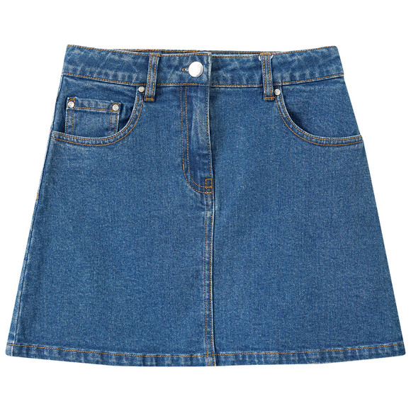 Mädchen Jeansrock im Five-Pocket-Style