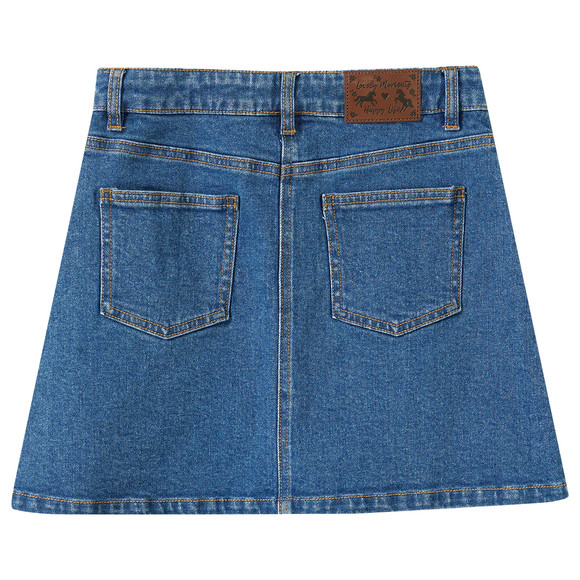 Mädchen Jeansrock im Five-Pocket-Style