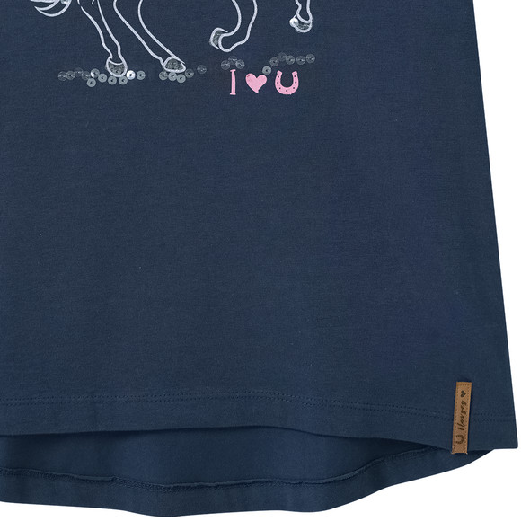 Mädchen T-Shirt mit Pferd-Motiv