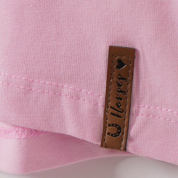 Mädchen T-Shirt mit Pferd-Motiv