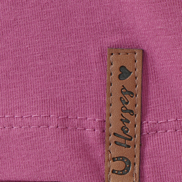 Mädchen T-Shirt mit Pferd-Motiv