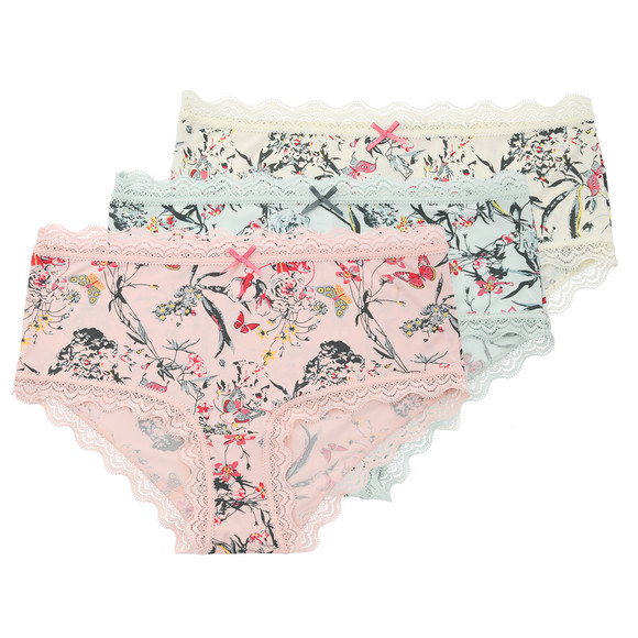 3 Damen Hipster aus Mikrofaser