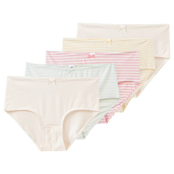 5 Damen Pantys aus Bio-Baumwolle
