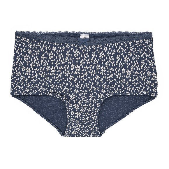 3 Damen Hipster mit Blumen-Muster