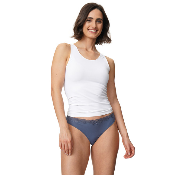 3 damesstrings met kant