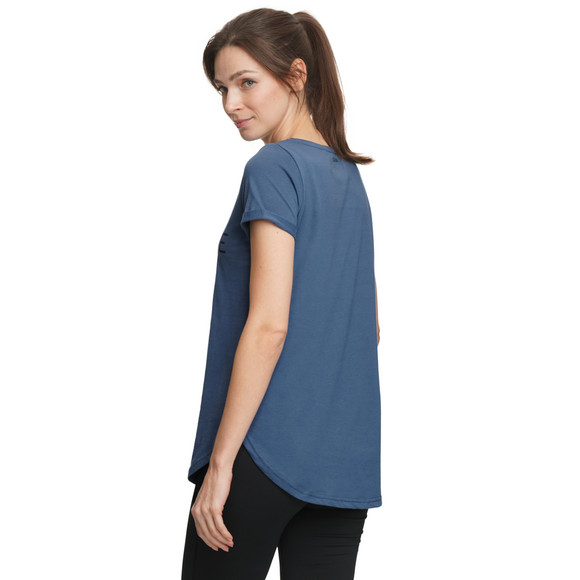 Damen Yoga-T-Shirt mit Rundhals