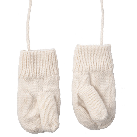 Babywanten met kabelpatroon