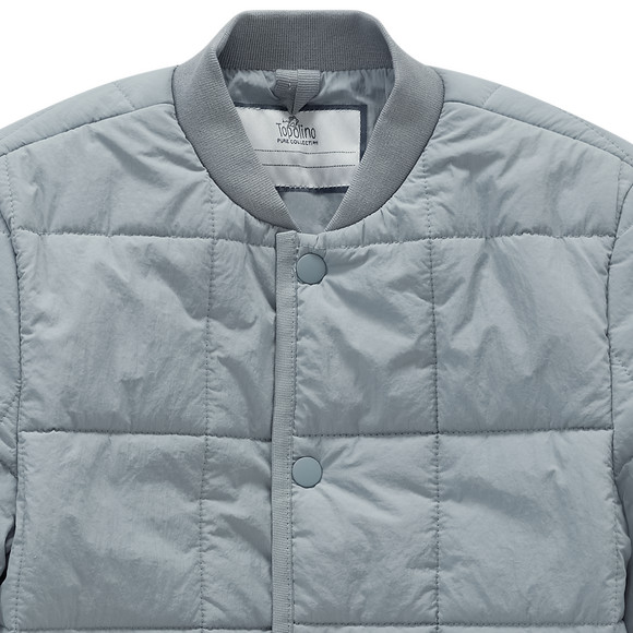 Jungen Steppjacke mit Rippbündchen