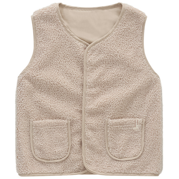 Kinder Teddyweste mit 2 Taschen