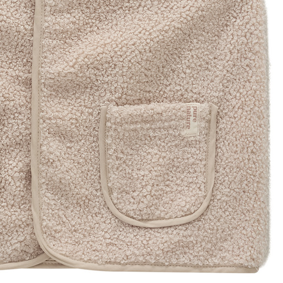 Kinder Teddyweste mit 2 Taschen