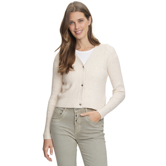 Damen Strickjacke unifarben