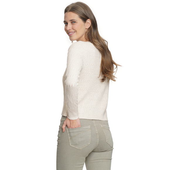 Damen Strickjacke unifarben