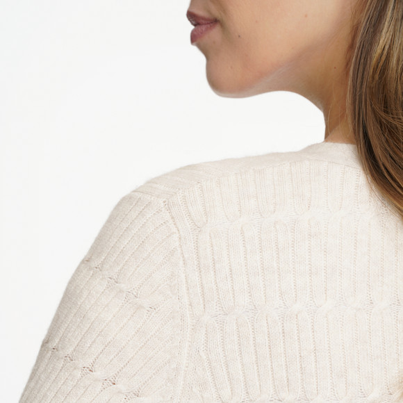 Damen Strickjacke unifarben