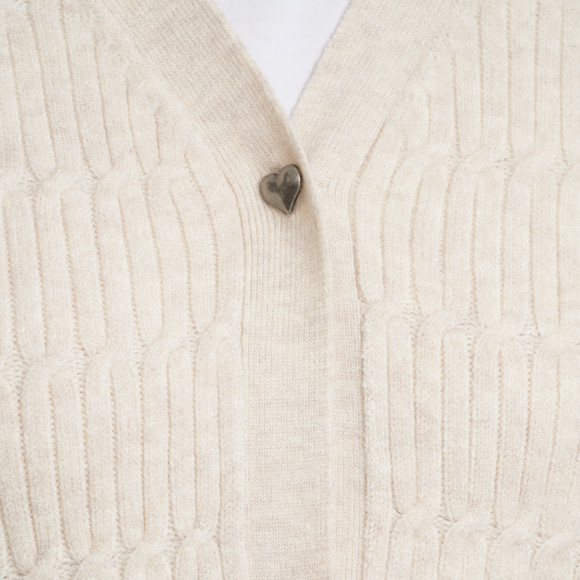 Damen Strickjacke unifarben