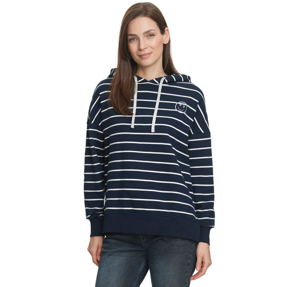 Damen Hoodie mit Streifen