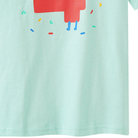 Kinder T-Shirt mit Geburtstagszahl 4