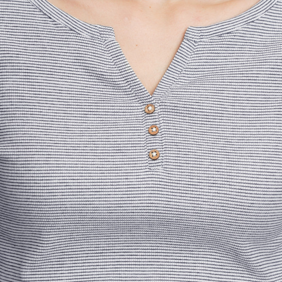 Damen Langarmshirt mit feinen Streifen