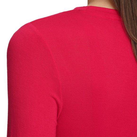 Damen Langarmshirt mit Wellenbündchen