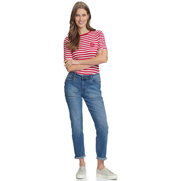 Damen T-Shirt mit Streifen