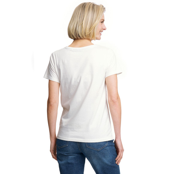 Dames T-shirt met print op de voorkant