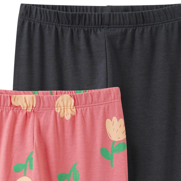 2 Mädchen Leggings im Set