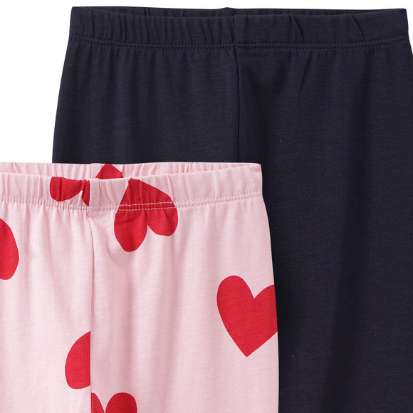 2 Mädchen Leggings im Set