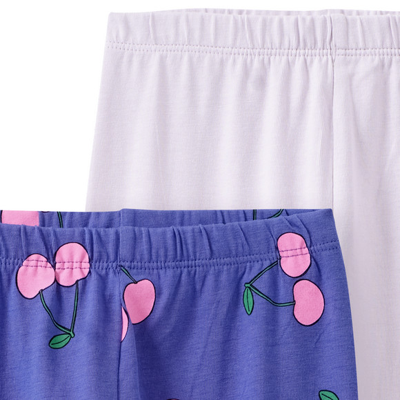 2 Mädchen Leggings im Set