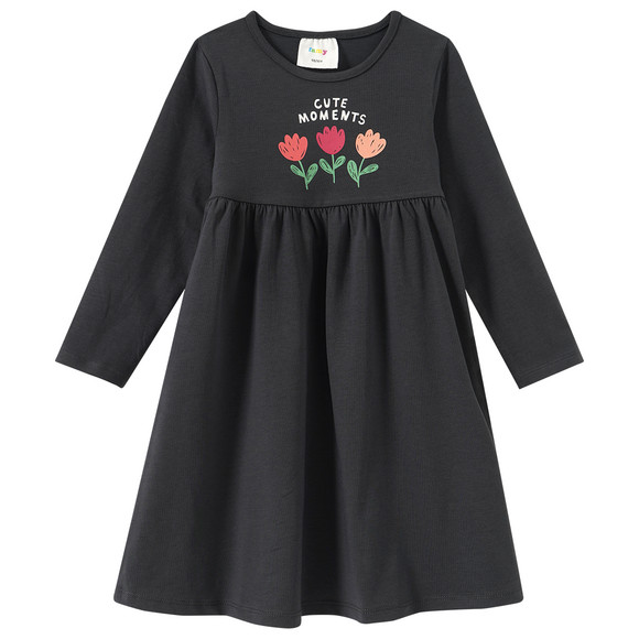 2 Mädchen Kleider mit Prints