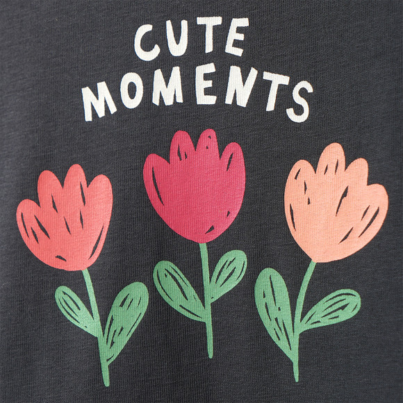 2 Mädchen Kleider mit Prints